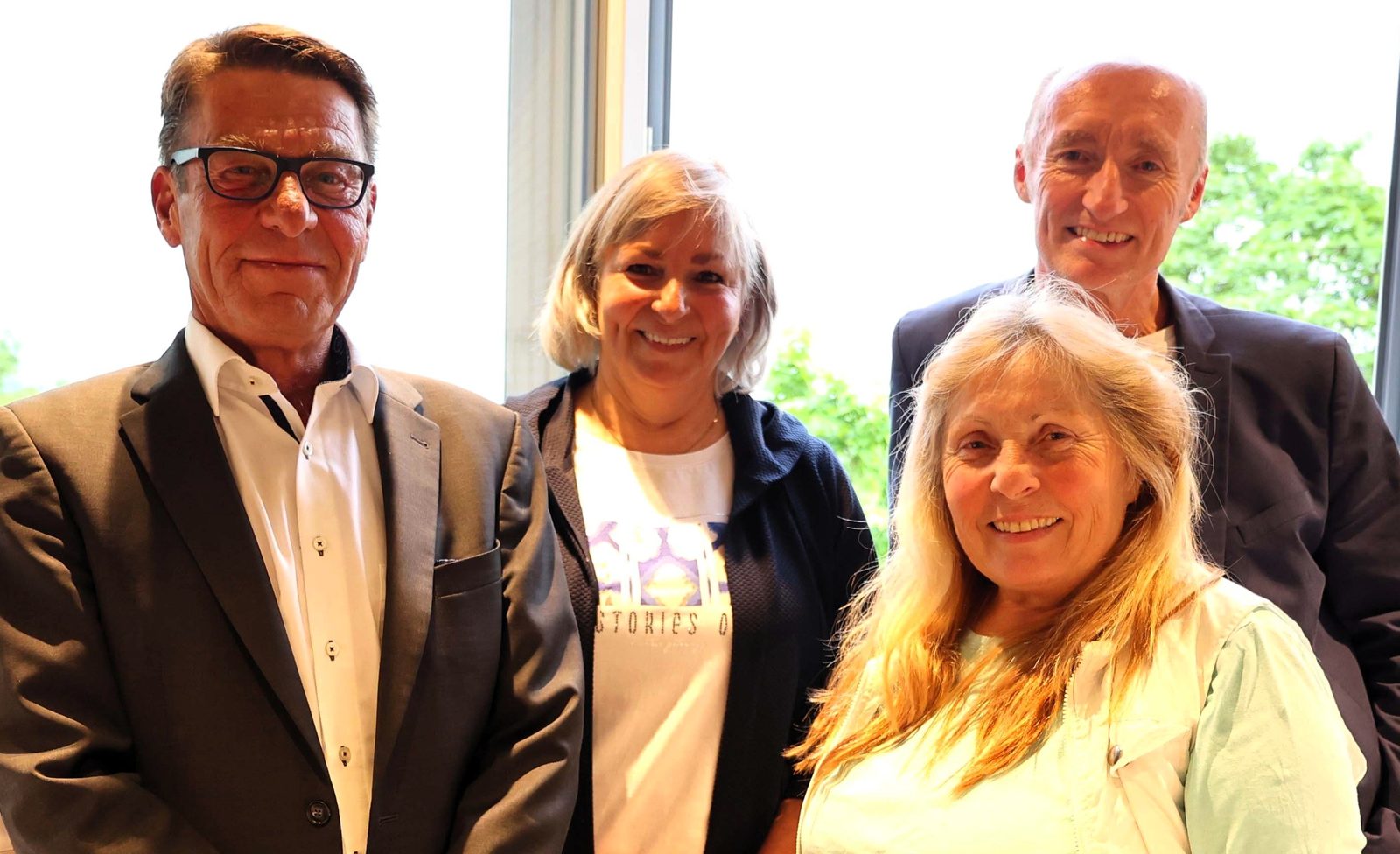 Vorstand des Vereins Lichtblicke Mühldorf bei der Jahreshauptversammlung 2025