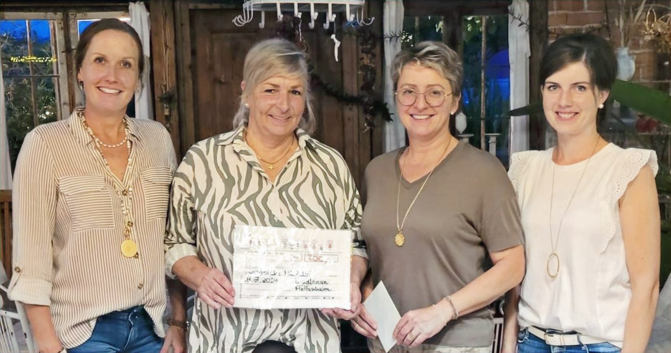 Spendenübergabe Rotary Club